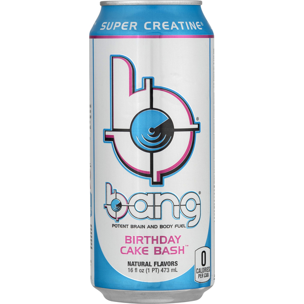 Save on BANG Super Creatine Energy Drink Birthday Cake Bash Order
