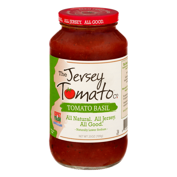 Save on The Jersey Tomato Co. Pasta Sauce Tomato Basil Order Online