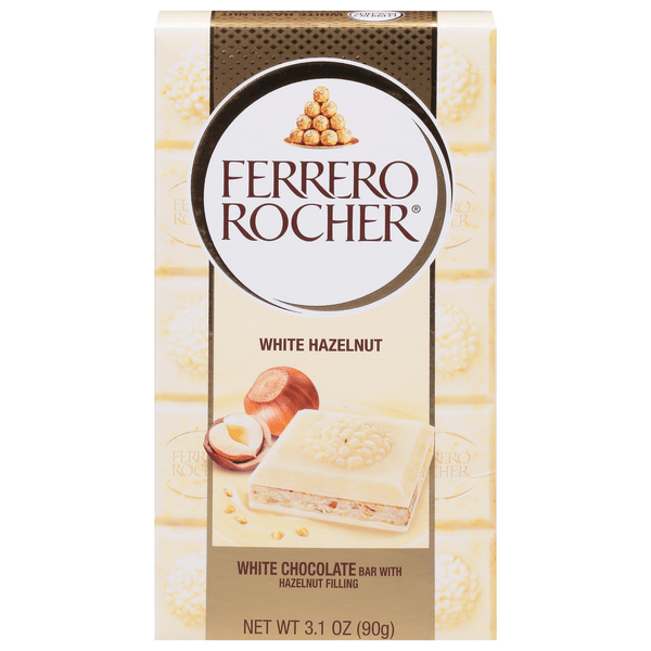Save on Ferrero Rocher White Hazelnut Chocolate Bar Order Online