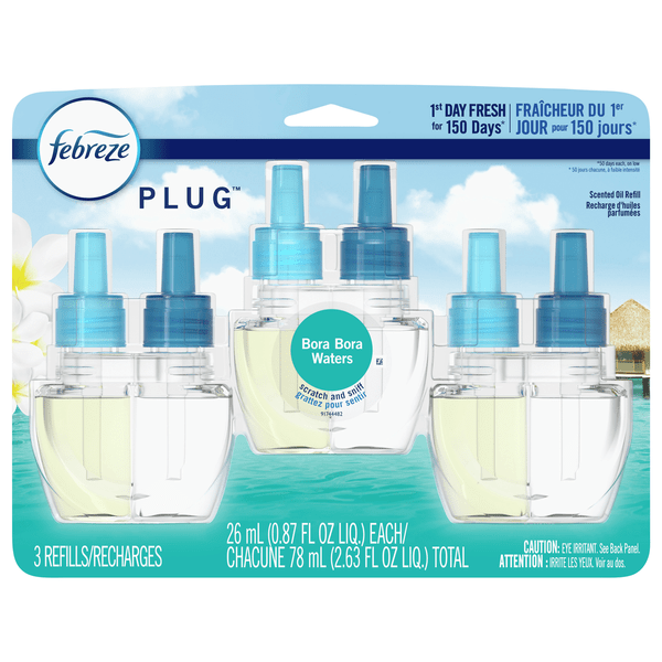 Save on Febreze Plug Bora Bora Waters Scented Oil Refill Order Online Delivery Stop & Shop