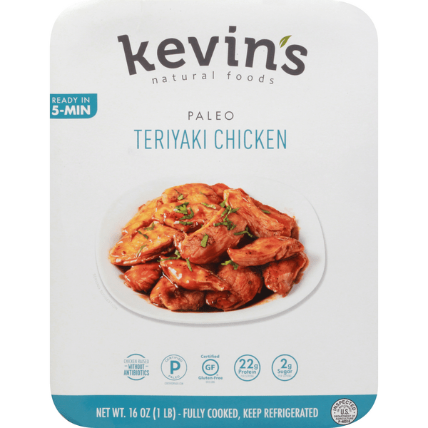 Save on Kevin's Natural Foods Paleo Teriyaki Chicken Gluten Free Order