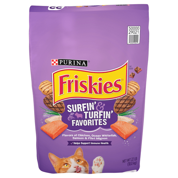 Save on Purina Friskies Surfin' & Turfin' Favorites Dry Cat Food Order Online Delivery GIANT