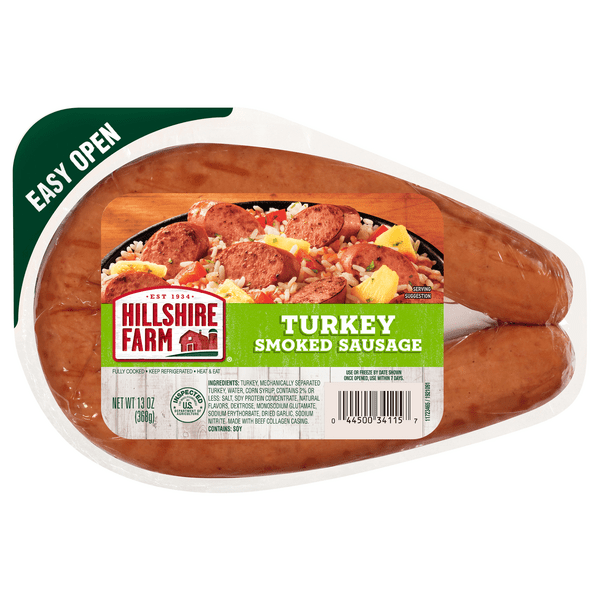 Save on Hillshire Farm Turkey Sausage Smoked Order Online Delivery GIANT
