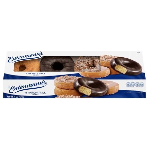 Save on Entenmann's Variety Pack Donuts 8 ct Order Online Delivery