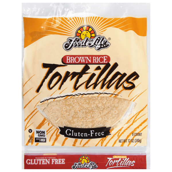 Save on Food For Life Tortillas Brown Rice Wheat & Gluten Free Frozen 6 ct Order Online