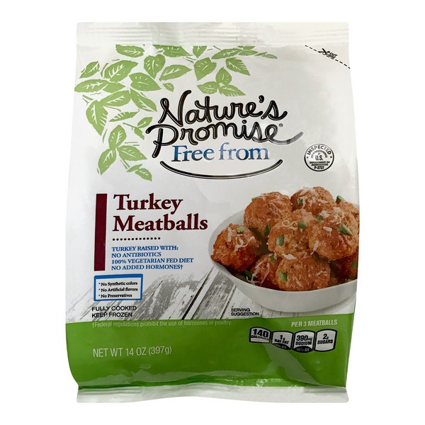 Save on Nature's Promise Free from Turkey Meatballs Frozen Order Online