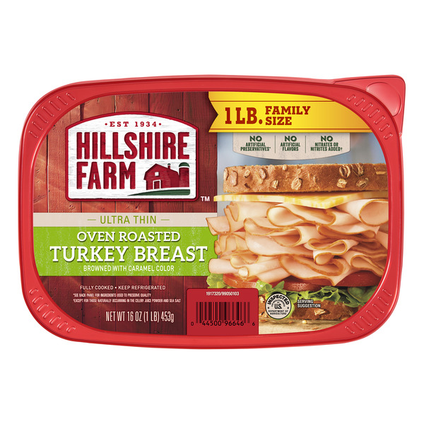 Save on Hillshire Farm Deli Select Turkey Breast Oven Roasted Ultra