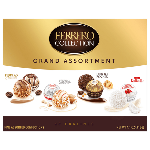 Save on Ferrero Christmas Collection Grand Assortment Pralines Candy