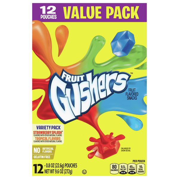 Save on Fruit Gushers Flavored Fruit Snacks Variety Pack 12 ct Order