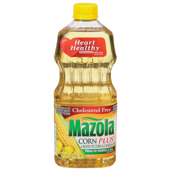 Save on Mazola Plus Corn & Canola Oil Cholesterol Free Order Online