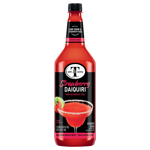 Save on Mr & Mrs T Strawberry Daiquiri NonAlcoholic Mix Order Online