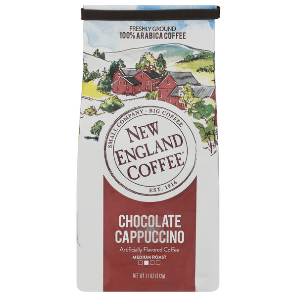 Save on New England Coffee Chocolate Cappuccino Medium Roast (Ground