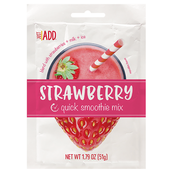 Save on Just Add Quick Smoothie Mix Strawberry Order Online Delivery