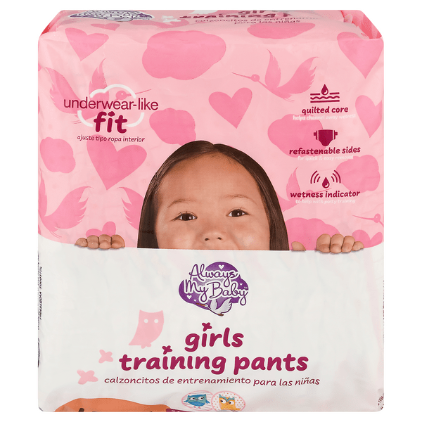 Save on Always My Baby 4T5T Training Pants Girls 38+ lbs Order Online