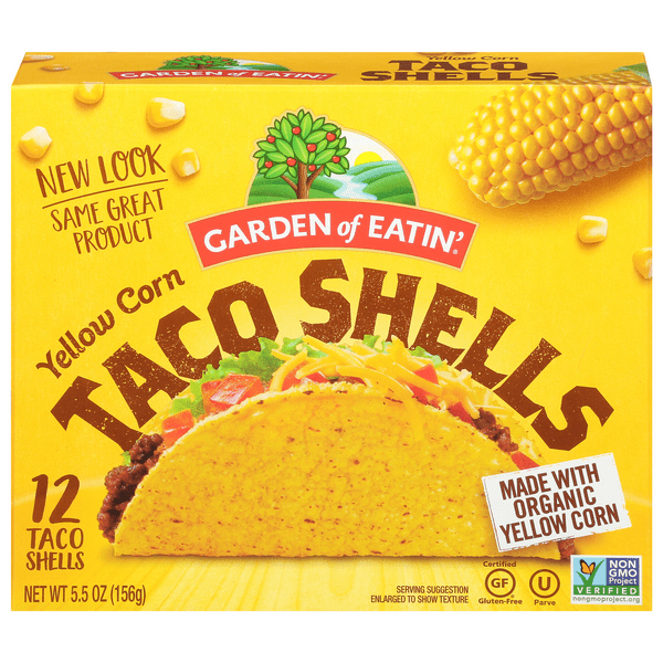 Save on Garden of Eatin' Taco Shells Yellow Corn Gluten Free 12 ct Order Online Delivery