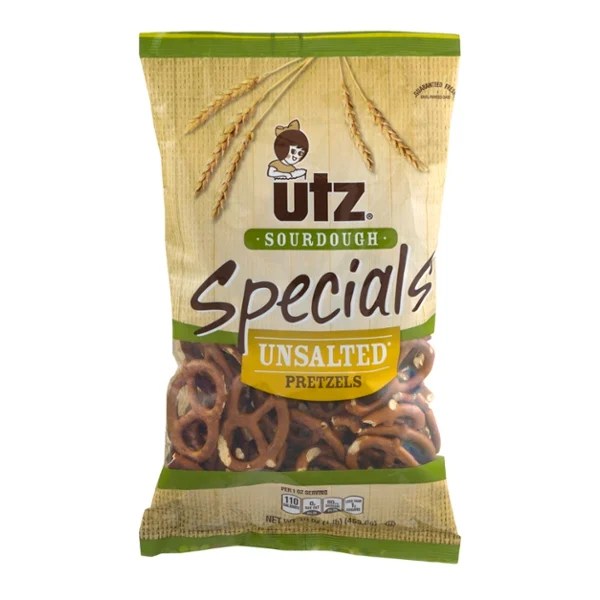 Save on Utz Specials Pretzels Sourdough Unsalted Order Online Delivery