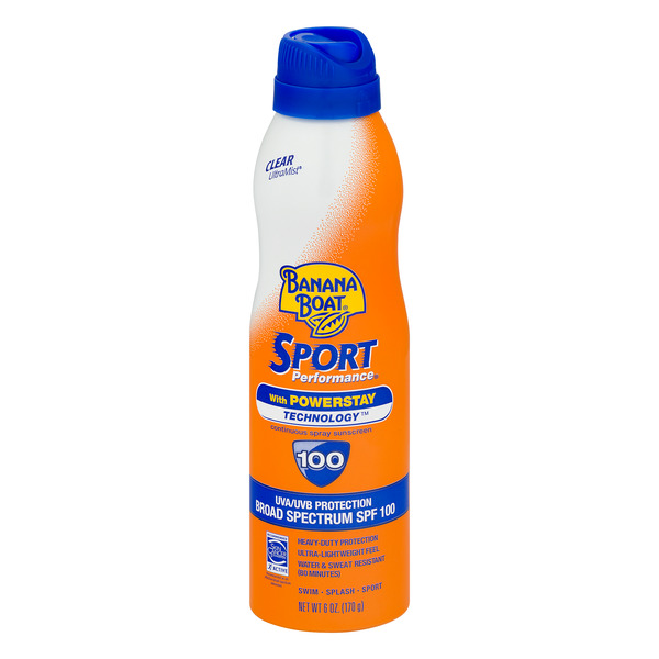 Save on Banana Boat Sport Sunscreen Continuous Spray Water Resistant
