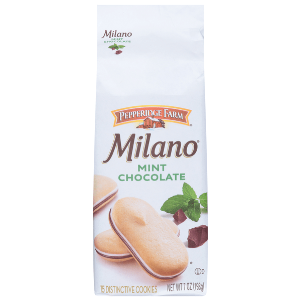 Save on Pepperidge Farm Milano Mint Chocolate Sandwich Cookies Order
