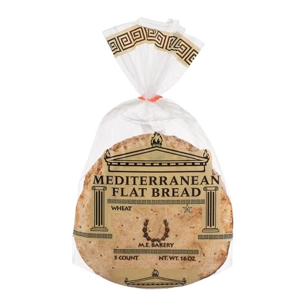 Save on Middle East Bakery Flat Pita Bread Wheat Mediterranean 5 ct
