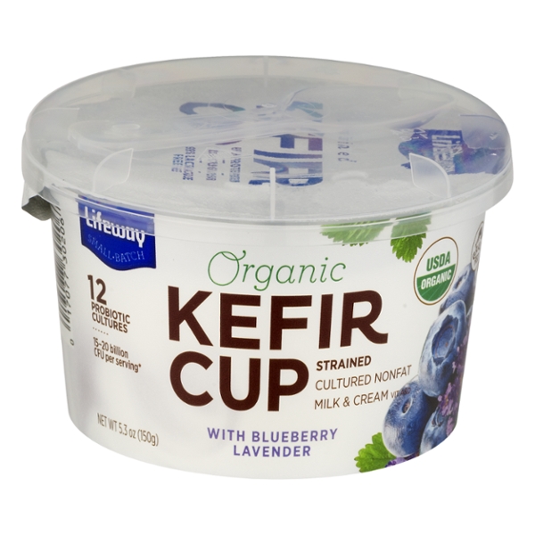 Save on Lifeway Non Fat Kefir Cup with Blueberry Lavender Organic Order Online Delivery Giant