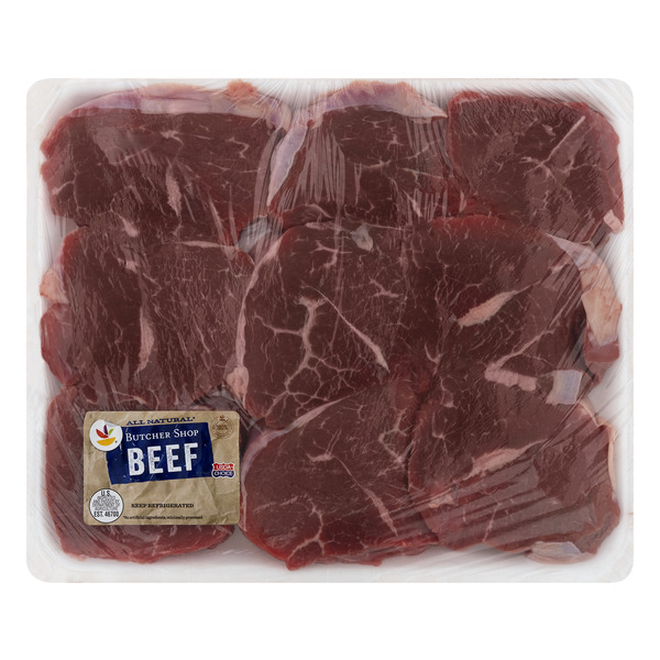 Save on Butcher Shop Beef Mock Tender Cut Steak Value Pack Order Online