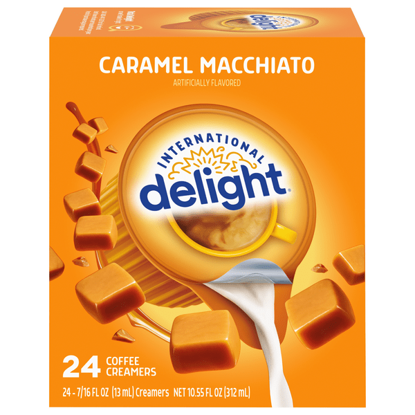 Save on International Delight Coffee Creamer Caramel Macchiato Singles