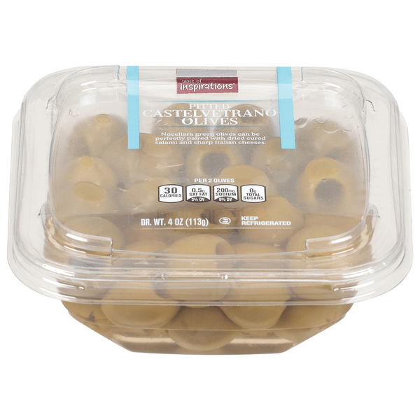 Save on Taste of Inspirations Pitted Castelvetrano Olives Order Online