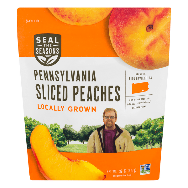 Save on Seal The Seasons Pennsylvania Sliced Peaches Frozen Order