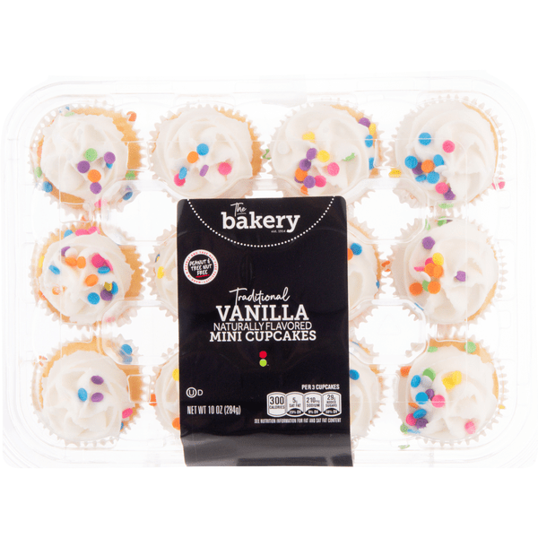 Save on Stop & Shop The Bakery Mini Traditional Vanilla Cupcakes Order