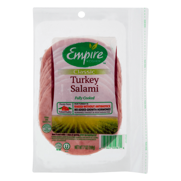 Save on Empire Kosher Salami Turkey Sliced Order Online Delivery Stop