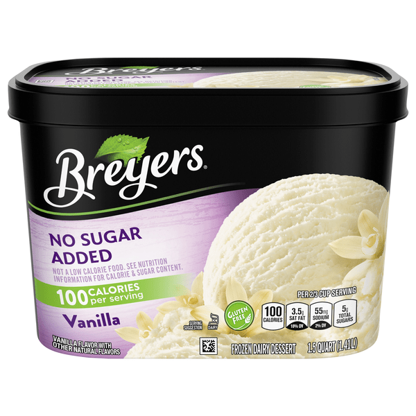 Save on Breyers No Sugar Added Vanilla Frozen Dairy Dessert Order
