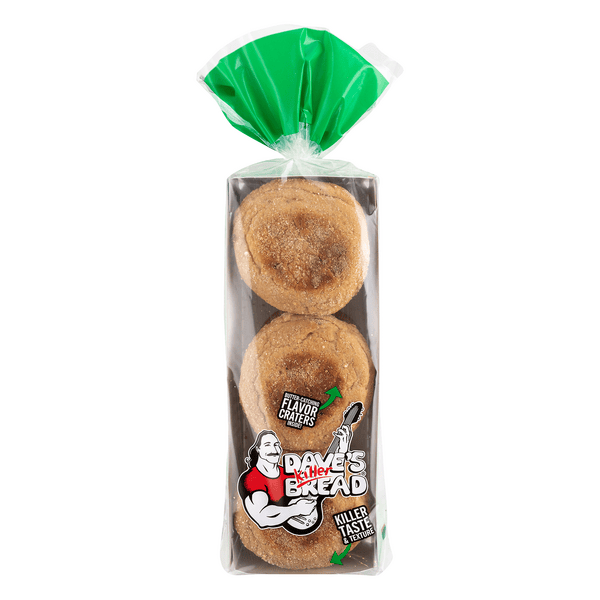 Save on Dave's Killer Bread English Muffins Rockin' Grains