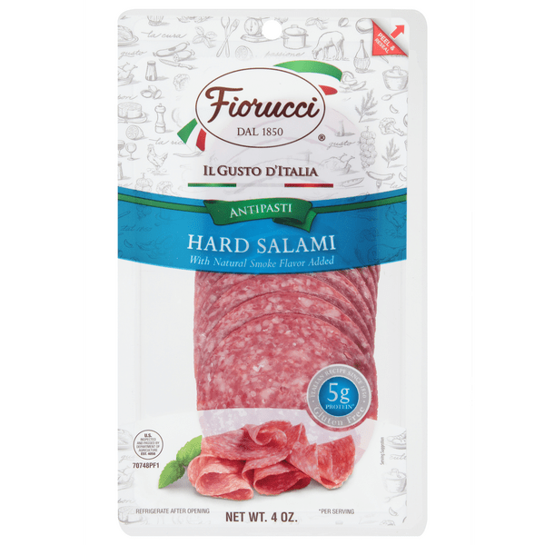 Save on Fiorucci Antipasti Hard Salami PreSliced Order Online Delivery