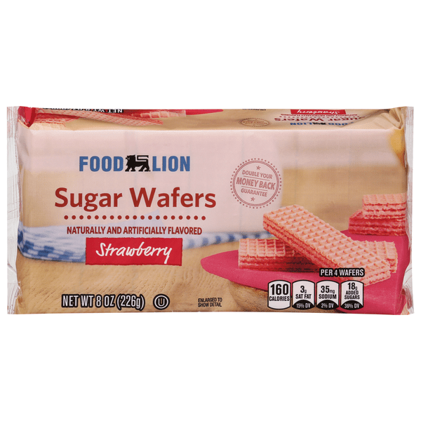 Save on Food Lion Sugar Wafers Strawberry Order Online Delivery Food Lion