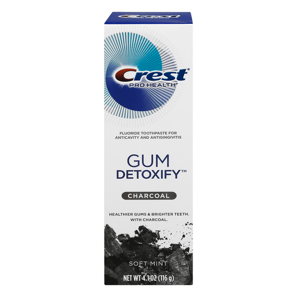 Save on Crest ProHealth Gum Detoxify Charcoal Toothpaste Soft Mint