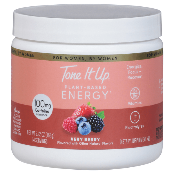 Save on Tone It Up PlantBased Energy Mix Very Berry Flavored Order