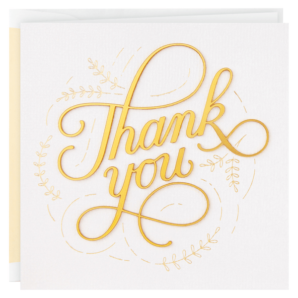 Save on Hallmark Signature Thank You Greeting Card (Thank You So Much