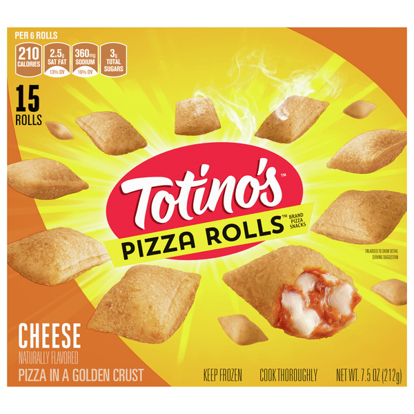 Save on Totino's Pizza Rolls Cheese 15 ct Order Online Delivery Giant