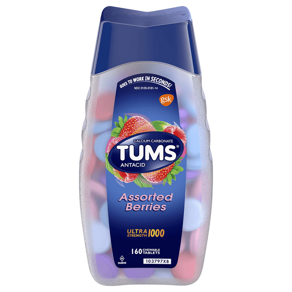 Save on TUMS Antacid Calcium Carbonate Ultra Strength 1000 Assorted