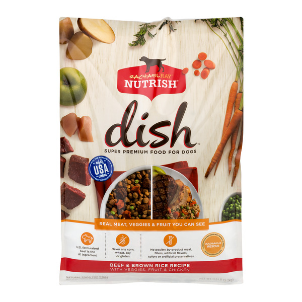 Save on Rachael Ray Nutrish Dish Dry Dog Food Beef & Brown Rice Natural