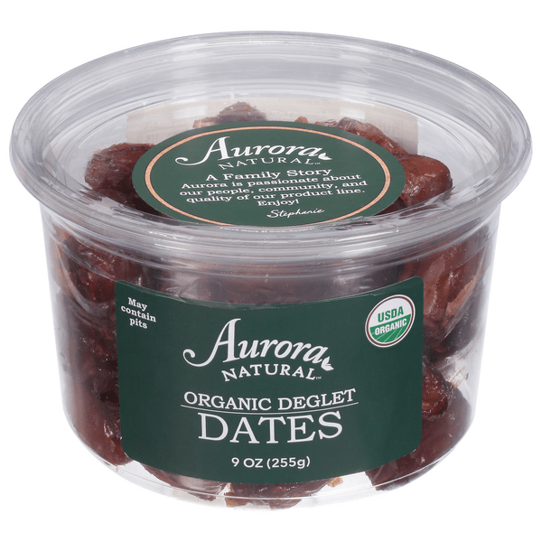 Save on Aurora Natural Organic Pitted Dates Order Online Delivery GIANT