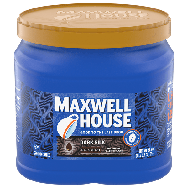 Save on Maxwell House Dark Silk Dark Roast Coffee Ground Order Online
