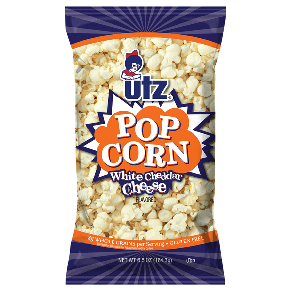 Save on Utz Premium Popcorn White Cheddar Cheese Order Online Delivery