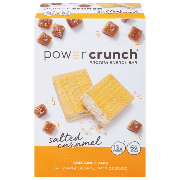 Save on Power Crunch Protein Energy Bar Salted Caramel 5 ct Order