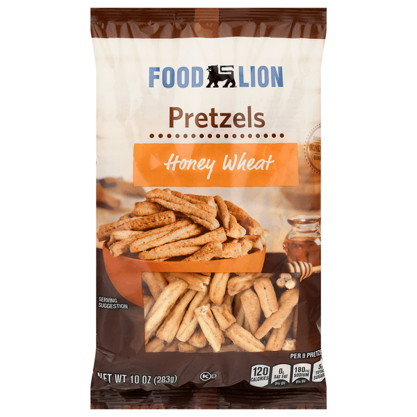Save on Food Lion Pretzel Braids Honey Wheat Baked Order Online