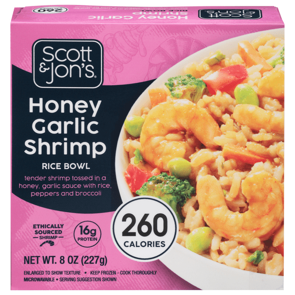 Save on Scott & Jon's Rice Bowl Honey Garlic Shrimp Order Online