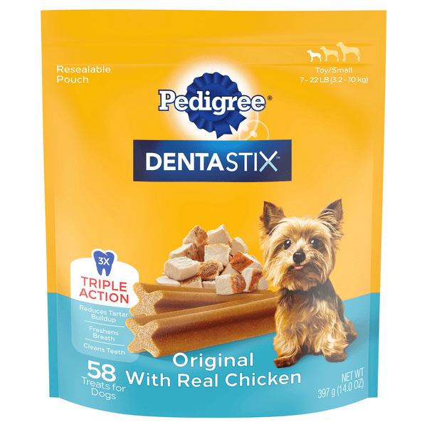 Save on Pedigree DentaStix Treats for Dogs Toy/Small Original with