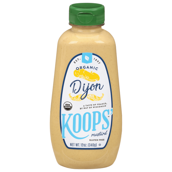 Save on Koops' Dijon Mustard Organic Gluten Free Order Online Delivery Giant