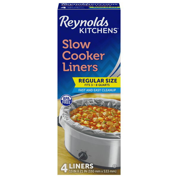 Save on Reynolds Kitchens Regular Size Slow Cooker Liners 13 X 21 Inch Order Online Delivery GIANT