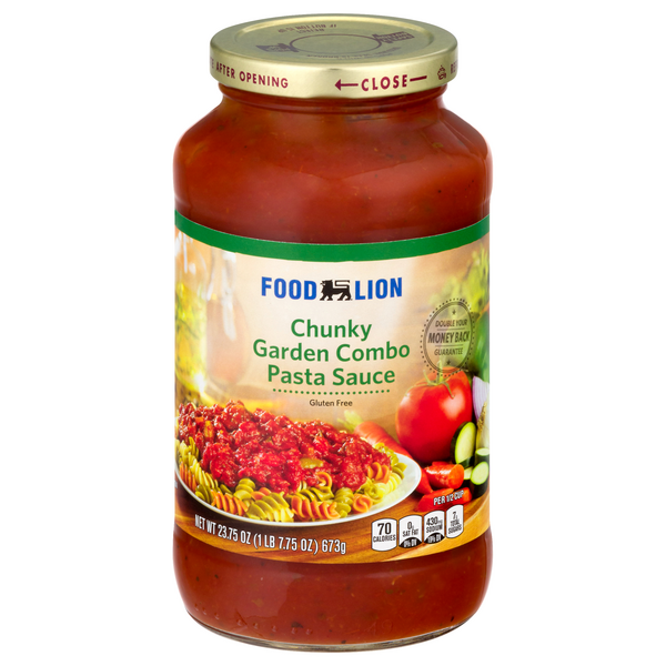 Save on Food Lion Pasta Sauce Garden Combo Chunky Order Online Delivery